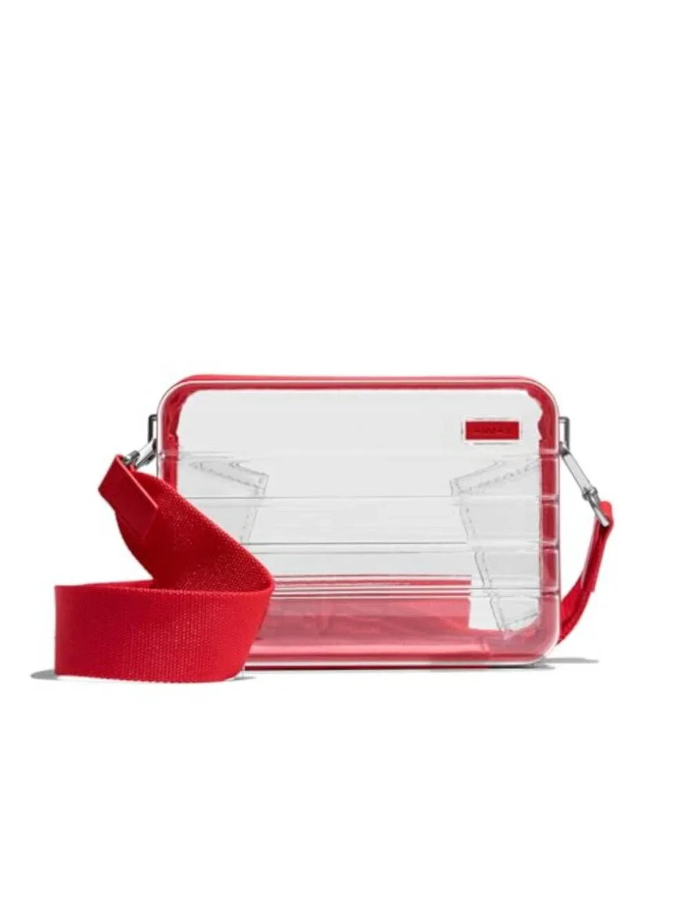 Clear Crossbody Stadium Bag with Adjustable Strap